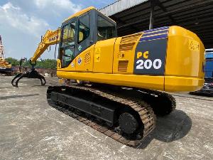 KOMATSU PC210-8 with Grapple